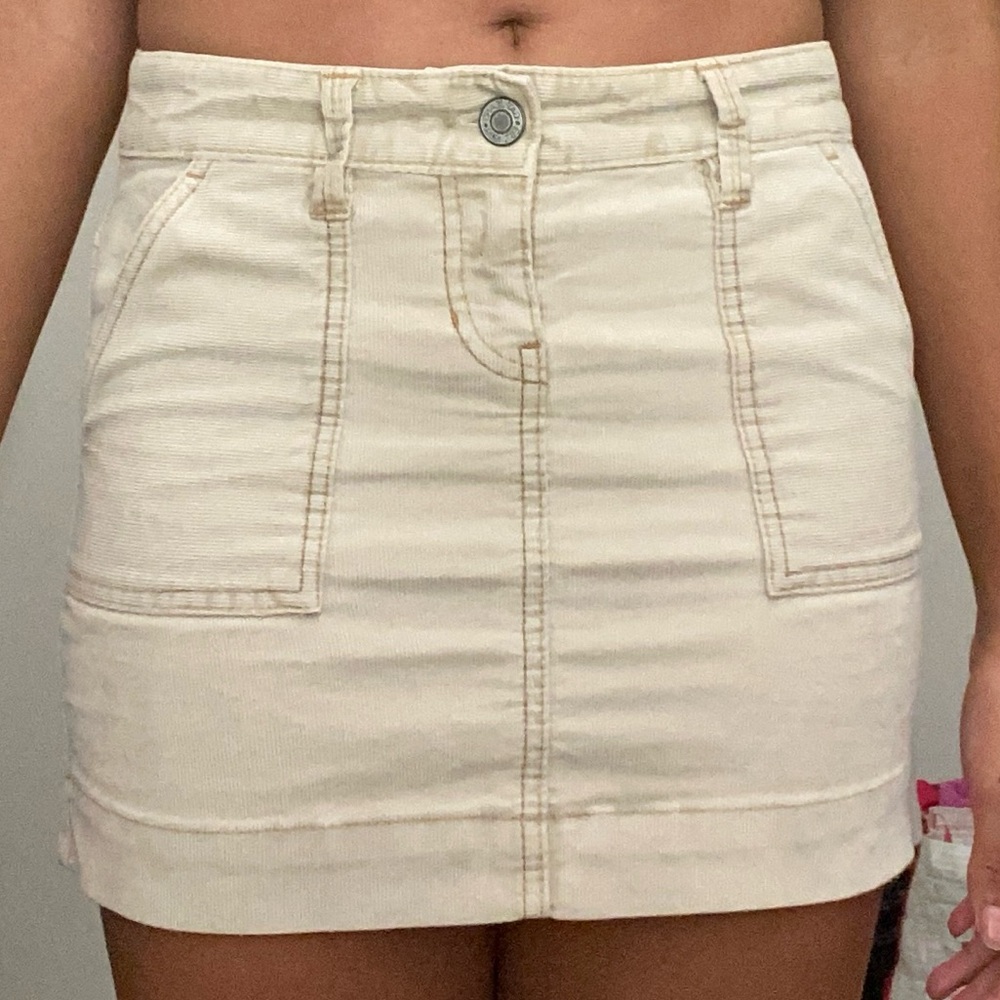 Gap Limited Edition Beige Jean Skirt